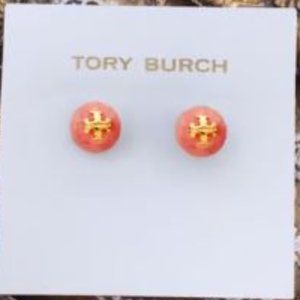 NWT/Dust Bag Tory Burch Pink & Gold Pearl